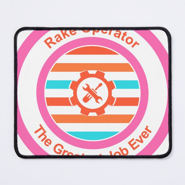 Item preview, Rake Operator The Greatest Job Ever designed and sold by TheIconSmith.