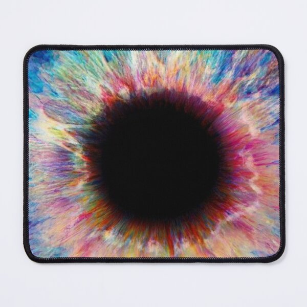 Item preview, Colorful Rainbow Eye Iris Macro Abstract Galaxy Art designed and sold by LYAN-STORE.