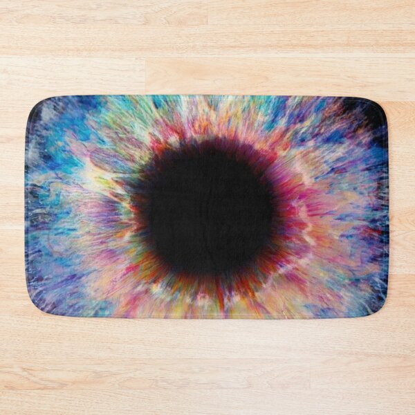 Item preview, Colorful Rainbow Eye Iris Macro Abstract Galaxy Art designed and sold by LYAN-STORE.