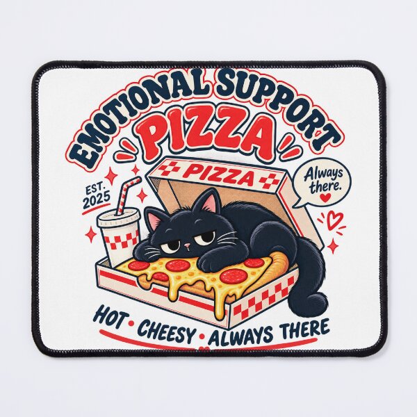 Artikelvorschau, Emotionale Unterstützung Pizza Katze entworfen und verkauft von MissDeee.