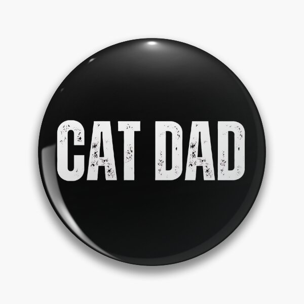 Item preview, Cat Dad Distressed Text designed and sold by SoyLamderma.