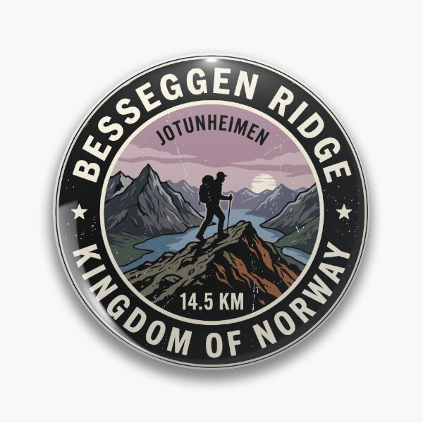 Item preview, Besseggen Ridge Nordic Wilderness Expedition designed and sold by Digital Art Works  Hub.
