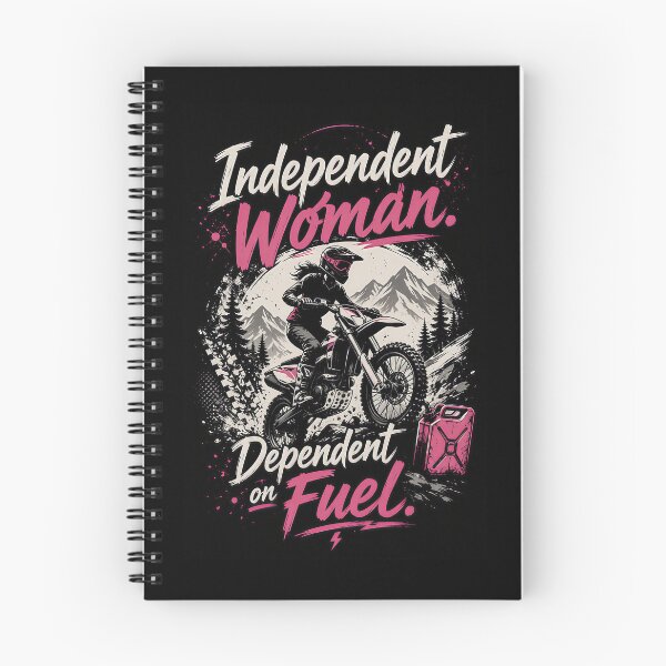Item preview, Independent Woman. Dependent on Fuel. | Motorcycle Shirt for Women Riders designed and sold by HerRide.