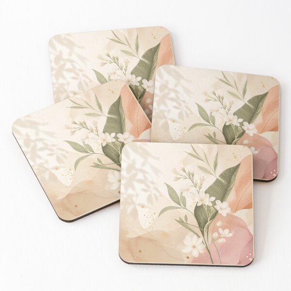 Item preview, Thai Soft Aesthetic – Minimal floral Aesthetic Design designed and sold by CosmicQuietStudio.