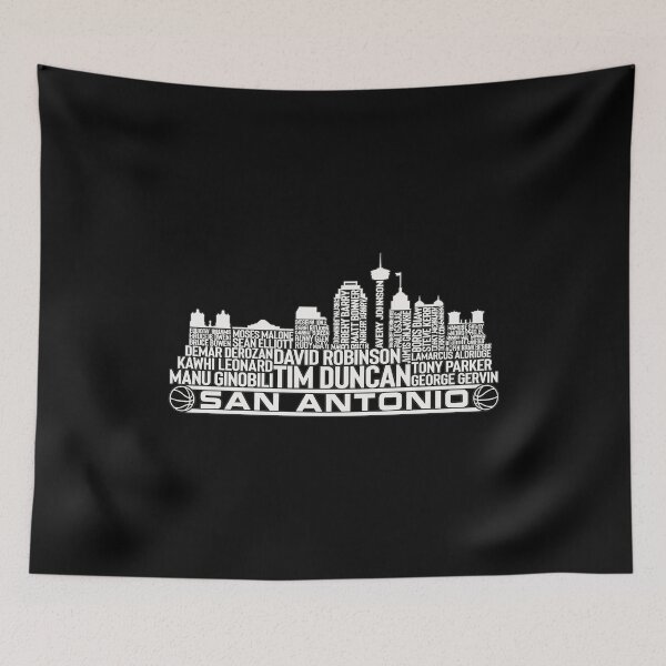 Item preview, San Antonio Basketball 2023 Player Names Skyline T-Shirt Graphic designed and sold by BrianSant23775.