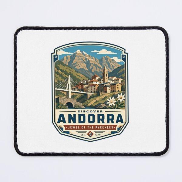 Item preview, Discover Andorra - Jewel Of The Pyrenees European Mountain Traveler designed and sold by Simsimah26Parks.