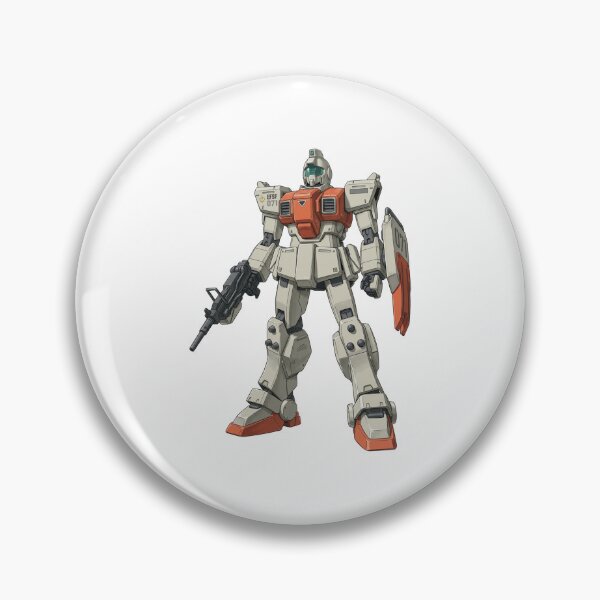 Item preview, RGM-79 GM Ground Type - Mobile Suit Gundam - Retro Mecha Art designed and sold by 3DJIN.
