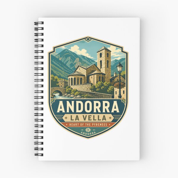 Item preview, Andorra La Vella Heart Of The Pyrenees Andorra European Travel designed and sold by Simsimah26Parks.