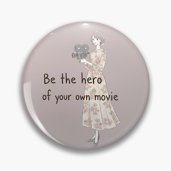 Item preview, Hero Of Your Own Movie Main Character Energy Typography Design designed and sold by ManggaeJM.