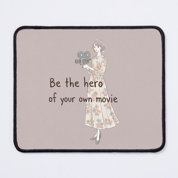 Item preview, Hero Of Your Own Movie Main Character Energy Typography Design designed and sold by ManggaeJM.