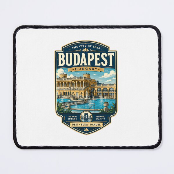 Item preview, Budapest Hungary The City Of Spas Thermal Springs Historic Spa City Travel Landmark designed and sold by Simsimah26Parks.