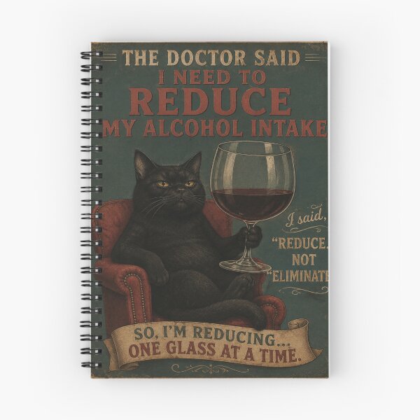 Item preview, Funny Black Cat: I'm Reducing designed and sold by Cat-loveparttime.