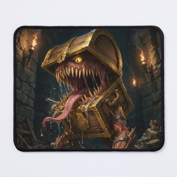 Item preview, Treasure Chest Mimic Monster in the Dungeon designed and sold by Lineer22.