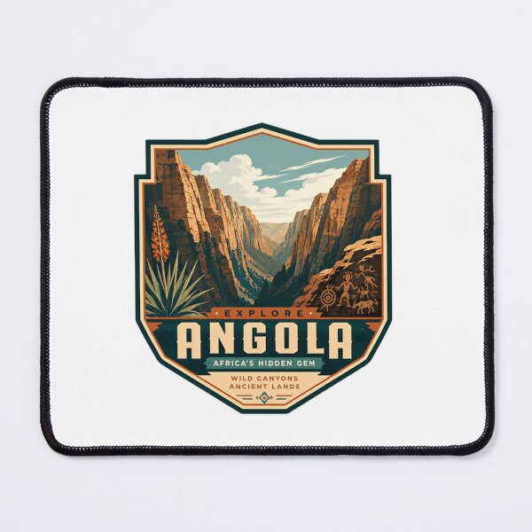 Item preview, Explore Angola Africa's Hidden Gem Wild Canyons Ancient Lands Travel Explorer designed and sold by Simsimah26Parks.
