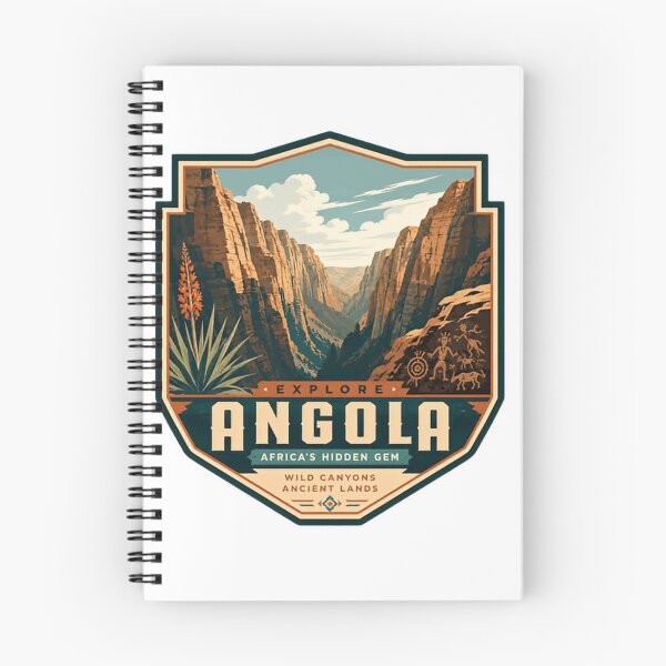 Item preview, Explore Angola Africa's Hidden Gem Wild Canyons Ancient Lands Travel Explorer designed and sold by Simsimah26Parks.
