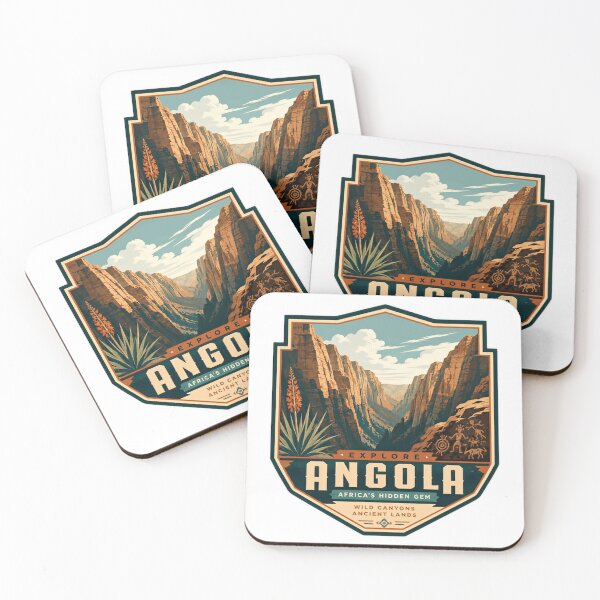 Item preview, Explore Angola Africa's Hidden Gem Wild Canyons Ancient Lands Travel Explorer designed and sold by Simsimah26Parks.