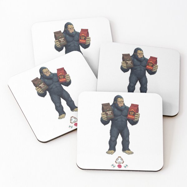 Item preview, Bigfoot's Coffee Choice - Mountain Roast vs. Volcano Blend designed and sold by Whimsy Trail Co.