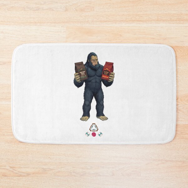 Item preview, Bigfoot's Coffee Choice - Mountain Roast vs. Volcano Blend designed and sold by Whimsy Trail Co.