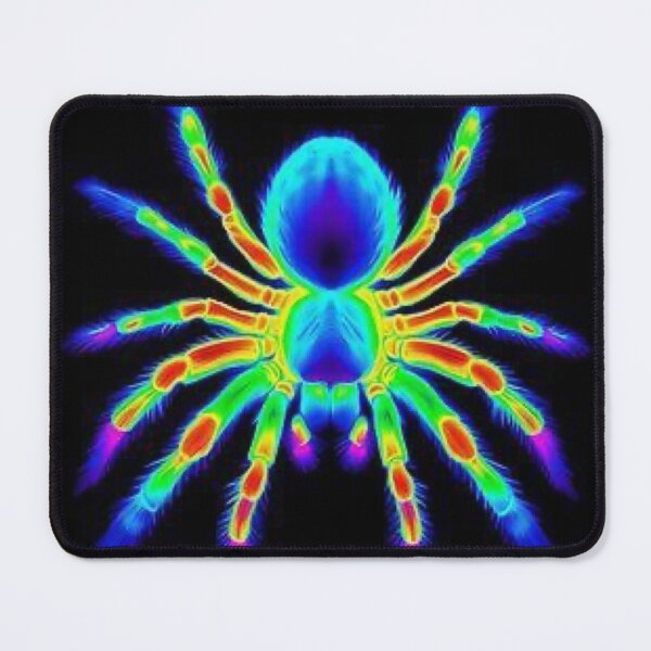Item preview, Neon Thermal Glowing Tarantula Spider Acid Trippy Art designed and sold by LYAN-STORE.