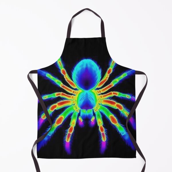 Item preview, Neon Thermal Glowing Tarantula Spider Acid Trippy Art designed and sold by LYAN-STORE.