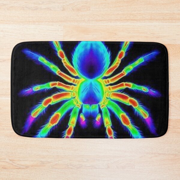 Item preview, Neon Thermal Glowing Tarantula Spider Acid Trippy Art designed and sold by LYAN-STORE.