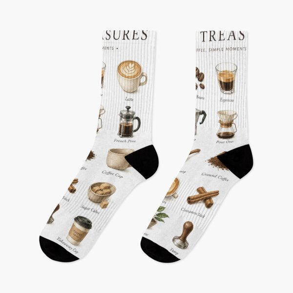 Item preview,  Coffee Treasures – Vintage Coffee Lover Illustration designed and sold by Kate1art.
