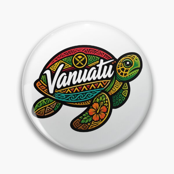 Item preview, Vanuatu - Tribal Sea Turtle designed and sold by Myra365Art.