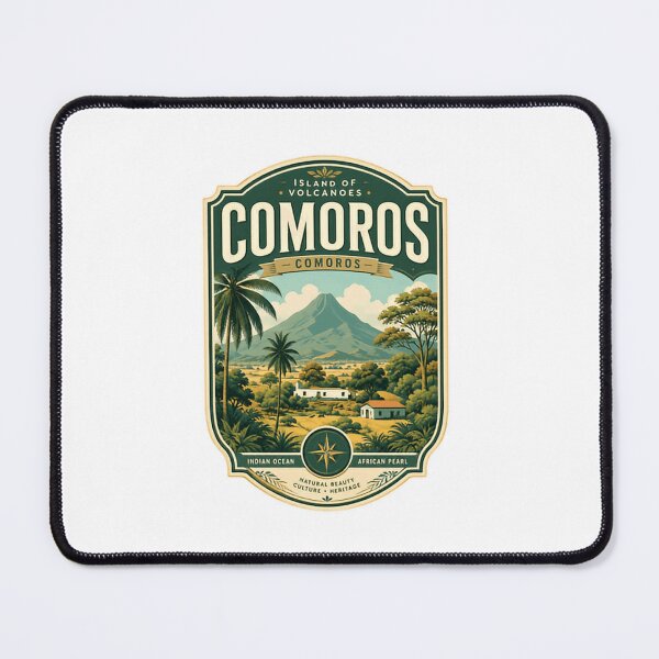 Item preview, Comoros Travel Vacation Destination Island Of Volcanoes designed and sold by Simsimah26Parks.