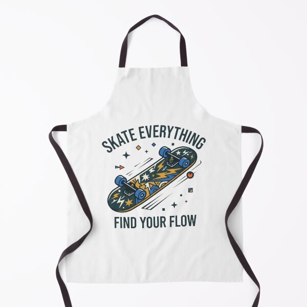 Item preview, Skate Everything Find Your Flow Skateboard Art. designed and sold by MyHappyArtShop.
