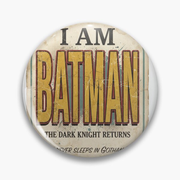 Item preview, I am Batman -vintage style designed and sold by KRIDD-DESIGN.