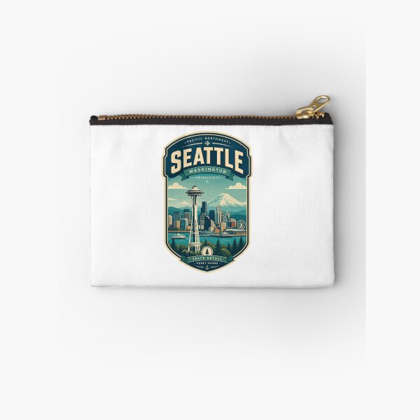 Item preview, Pacific Northwest Seattle Washington Emerald City Space Needle Puget Sound City Travel designed and sold by Simsimah26Parks.