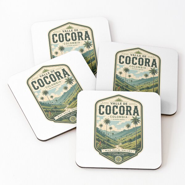 Item preview, Valle De Cocora Colombia Quindio Region Wax Palm Valley National Natural Landmark Travel Hiking Explorer designed and sold by Simsimah26Parks.