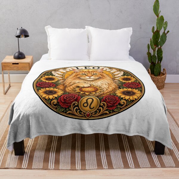 Item preview, Leo Cat Celestial Zodiac Leo Sun designed and sold by Old's Cool Cat Studio.