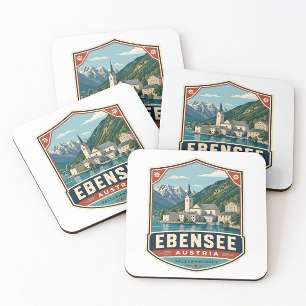 Item preview, Ebensee Austria Salzkammergut Travel Souvenir Vacation Explorer designed and sold by Simsimah26Parks.