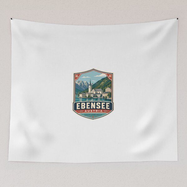 Item preview, Ebensee Austria Salzkammergut Travel Souvenir Vacation Explorer designed and sold by Simsimah26Parks.
