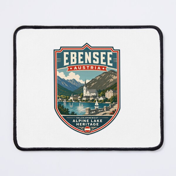 Item preview, Ebensee Austria Salzkammergut Alpine Lake Heritage Austrian Travel Souvenir designed and sold by Simsimah26Parks.