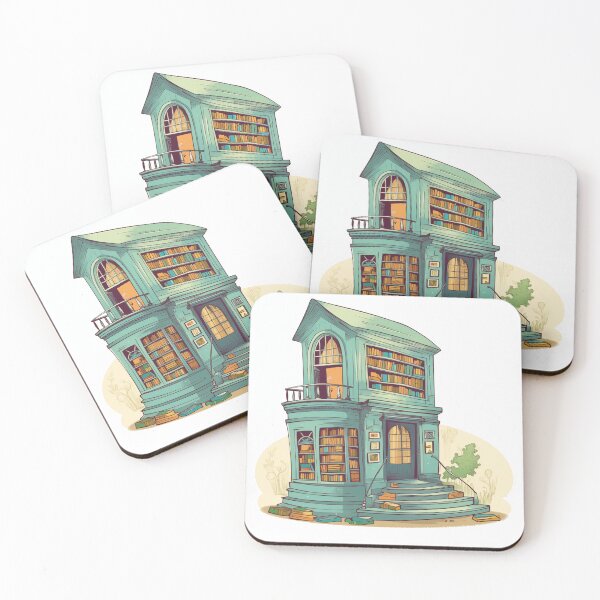 Item preview, A very nice little bookstore designed and sold by Marie Colençon.