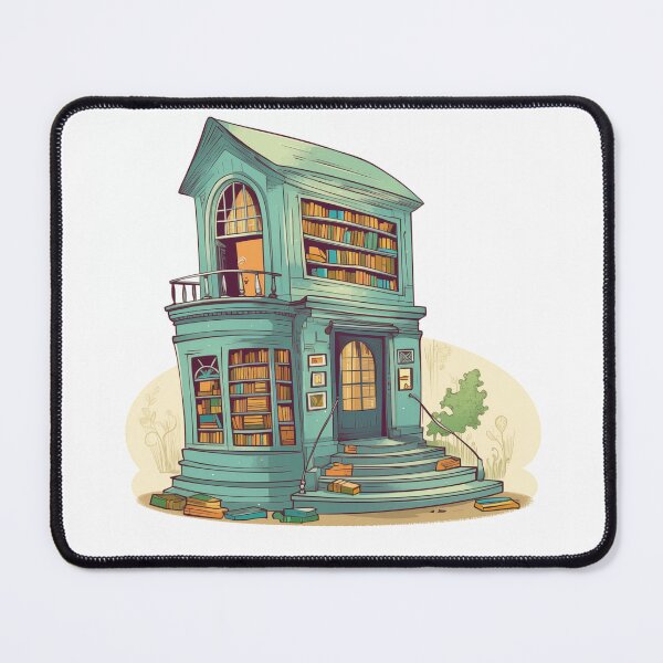 Item preview, A very nice little bookstore designed and sold by Marie Colençon.