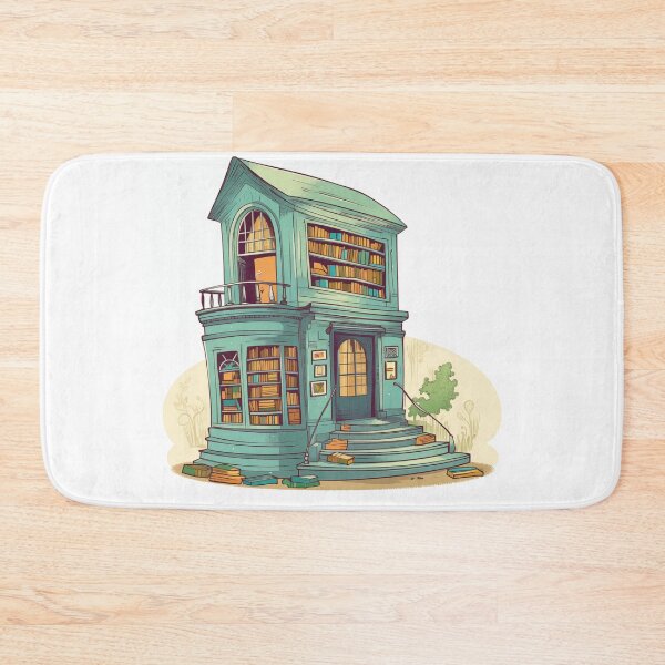 Item preview, A very nice little bookstore designed and sold by Marie Colençon.