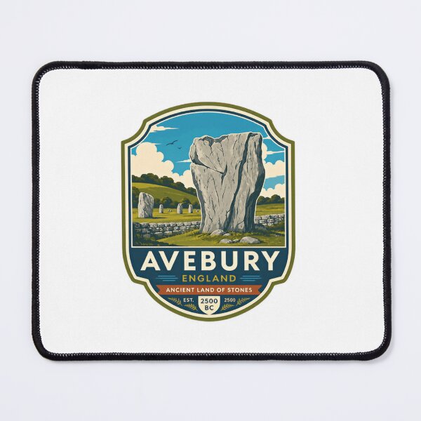Item preview, Avebury England Ancient Land Of Stones Est. 2500 BC Prehistoric Monument History Travel designed and sold by Simsimah26Parks.