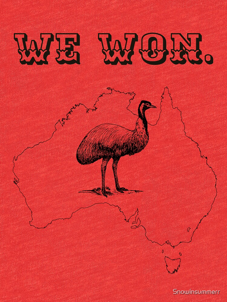 emu war shirt