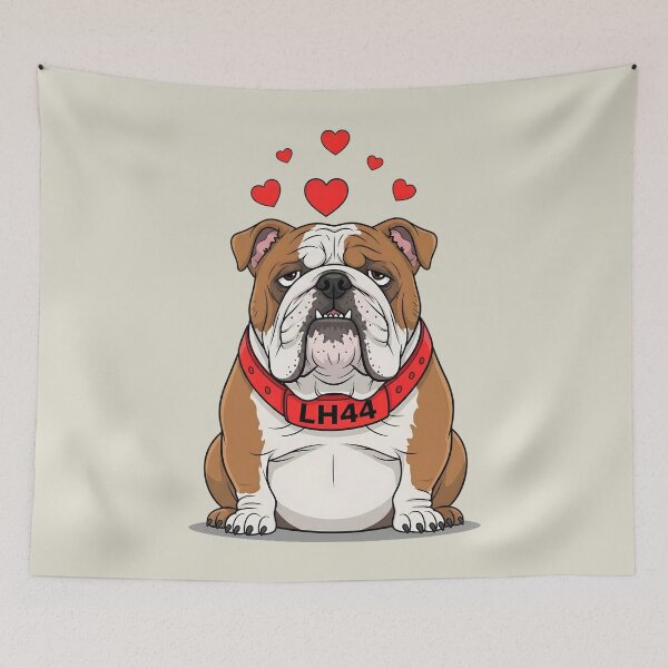 Item preview, Roscoe Hamilton the Bulldog LH44 designed and sold by Studio F1Grid.