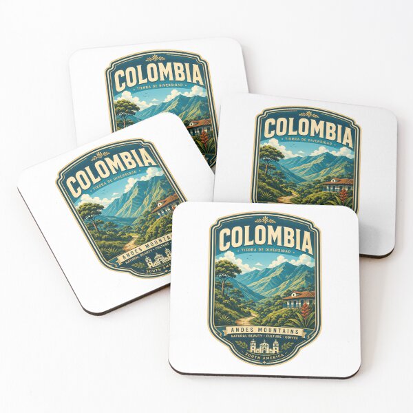 Item preview, Colombia Tierra De Diversidad Andes Mountains Natural Beauty Culture Coffee South America Travel Souvenir Colombian Explorer designed and sold by Simsimah26Parks.