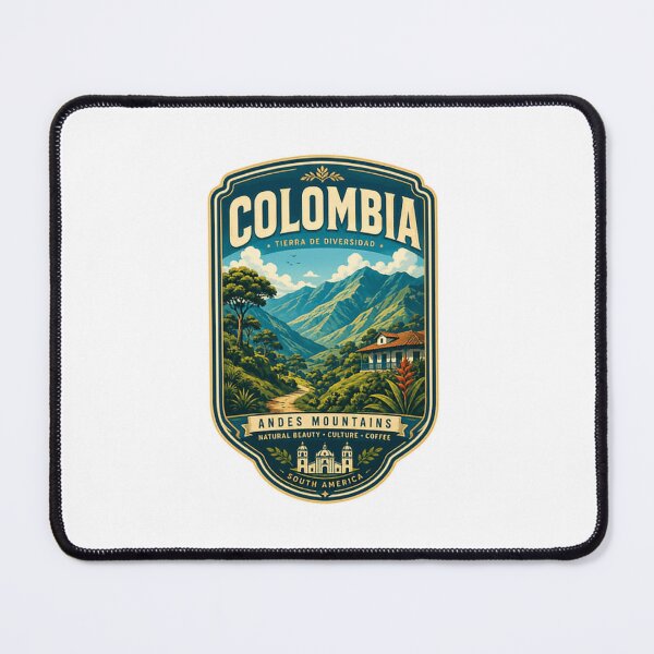 Item preview, Colombia Tierra De Diversidad Andes Mountains Natural Beauty Culture Coffee South America Travel Souvenir Colombian Explorer designed and sold by Simsimah26Parks.