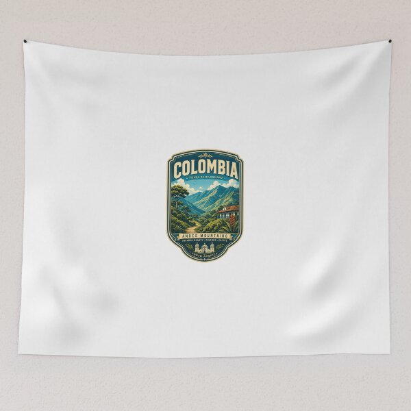 Item preview, Colombia Tierra De Diversidad Andes Mountains Natural Beauty Culture Coffee South America Travel Souvenir Colombian Explorer designed and sold by Simsimah26Parks.