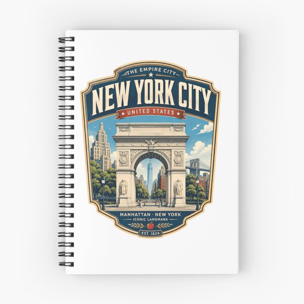 Item preview, The Empire City New York City United States Manhattan New York Iconic Landmark Est 1624 Travel Souvenir designed and sold by Simsimah26Parks.
