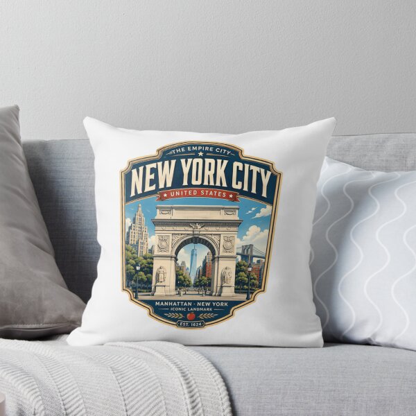 Item preview, The Empire City New York City United States Manhattan New York Iconic Landmark Est 1624 Travel Souvenir designed and sold by Simsimah26Parks.
