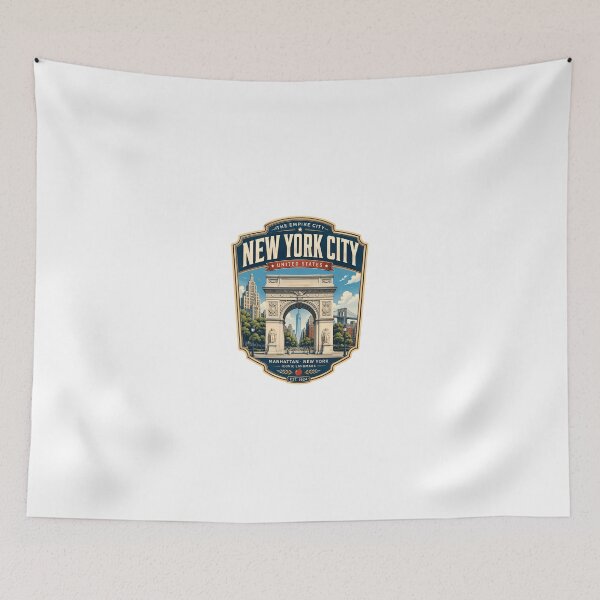 Item preview, The Empire City New York City United States Manhattan New York Iconic Landmark Est 1624 Travel Souvenir designed and sold by Simsimah26Parks.
