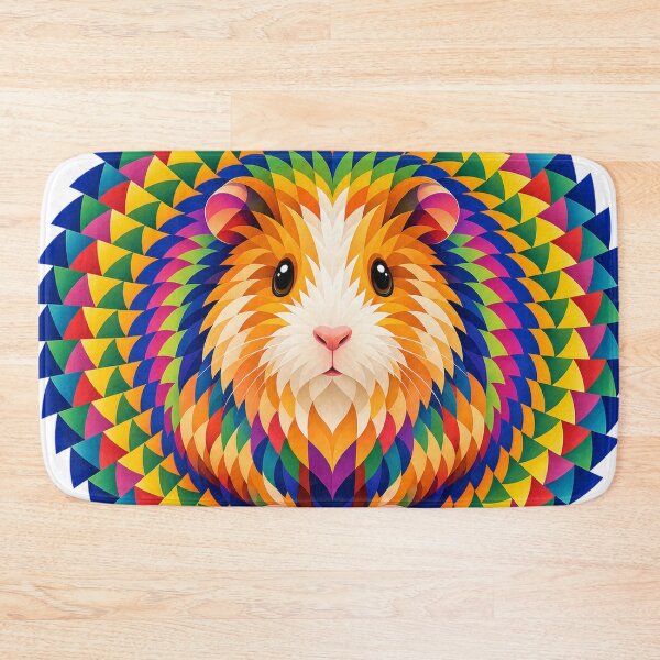 Item preview, Geometric Guinea Pig (After Julio Le Parc) designed and sold by gandolfwizard.