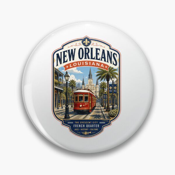 Item preview, New Orleans Louisiana The Crescent City French Quarter Jazz History Culture Travel Souvenir designed and sold by Simsimah26Parks.